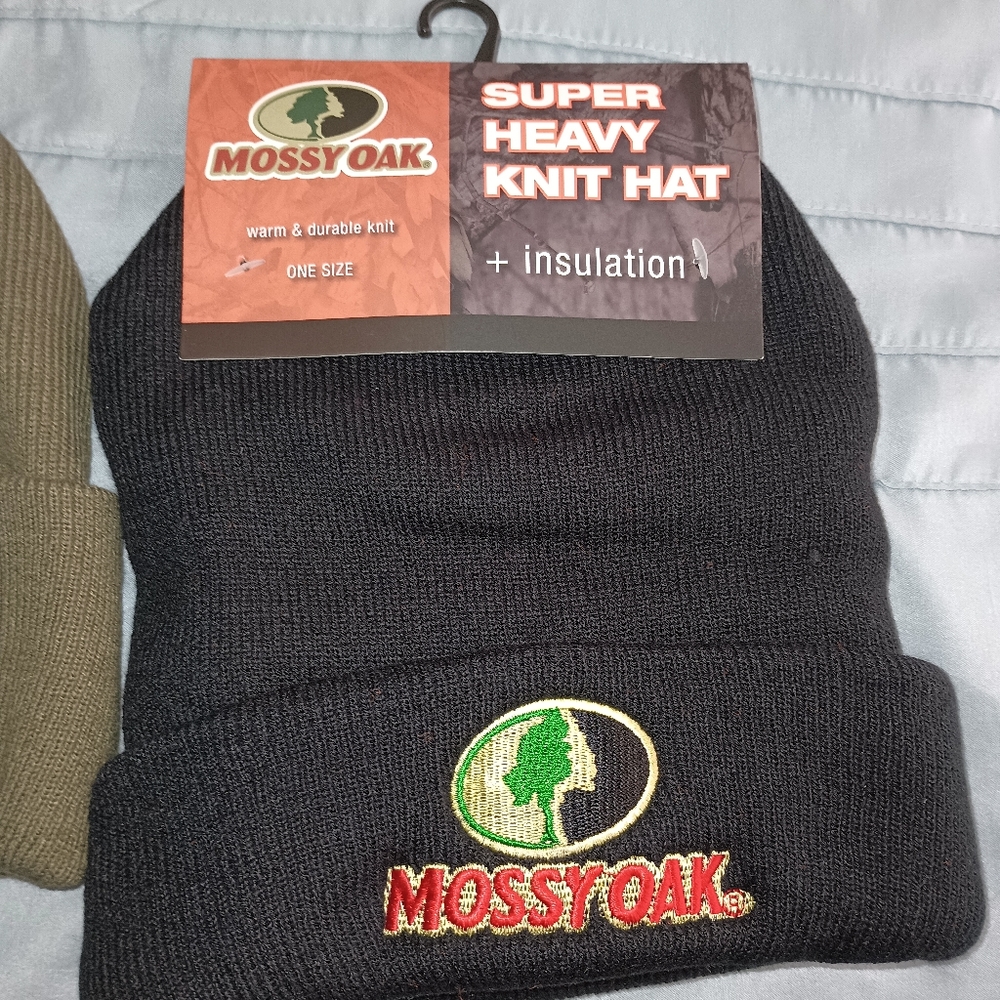 3xl men's hoodie &Mossy Oak winter hat - Picture 7 of 9